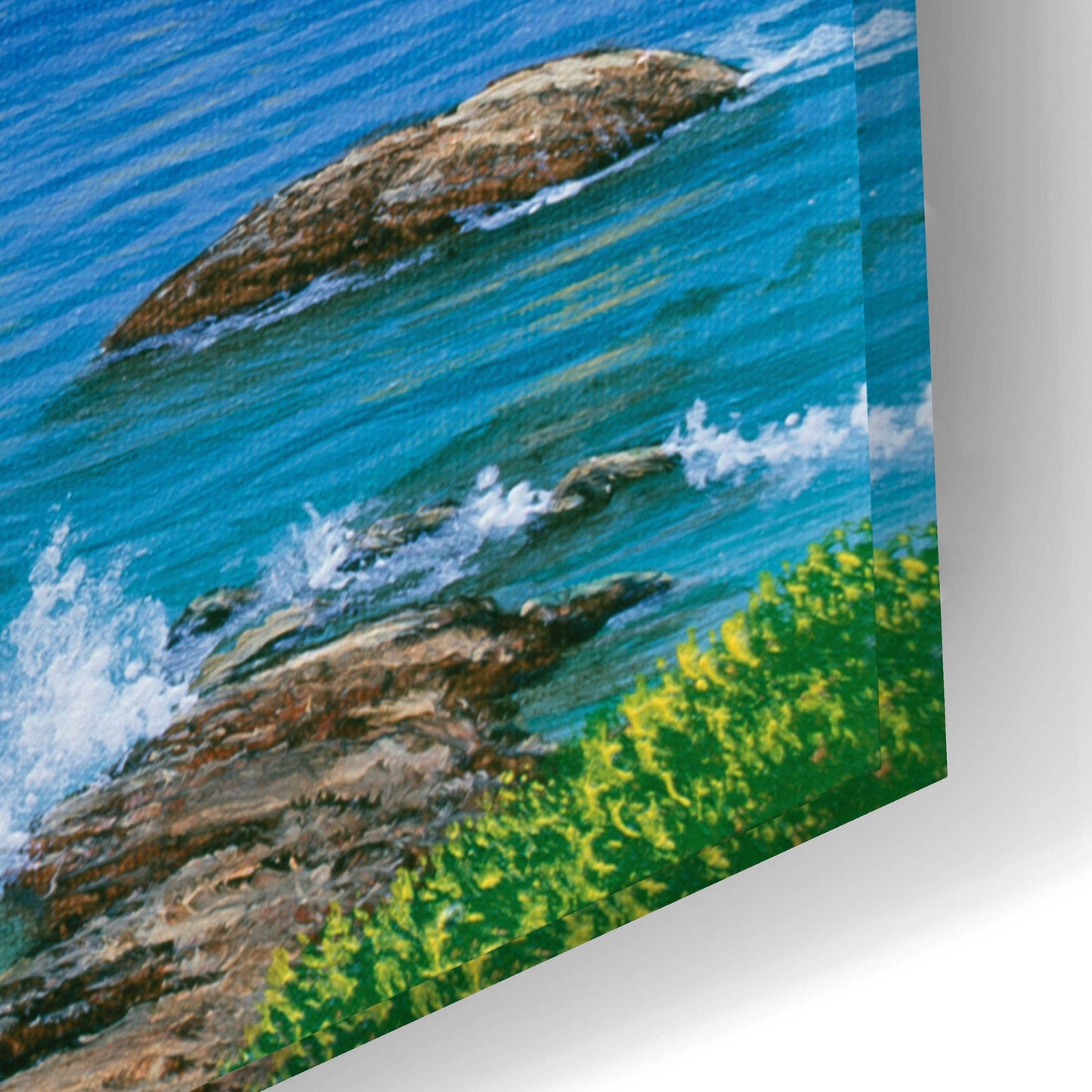 Epic Art 'Laguna Beach, CA' by Eduardo Camoes, Acrylic Glass Wall Art,24x16