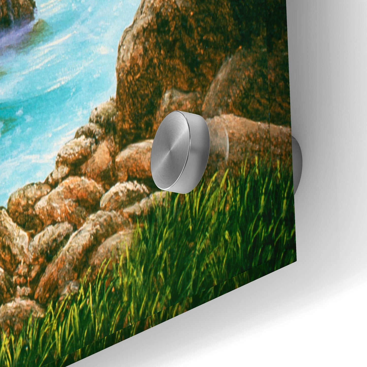 Epic Art 'Lone Cypress, Carmel, CA' by Eduardo Camoes, Acrylic Glass Wall Art,36x24