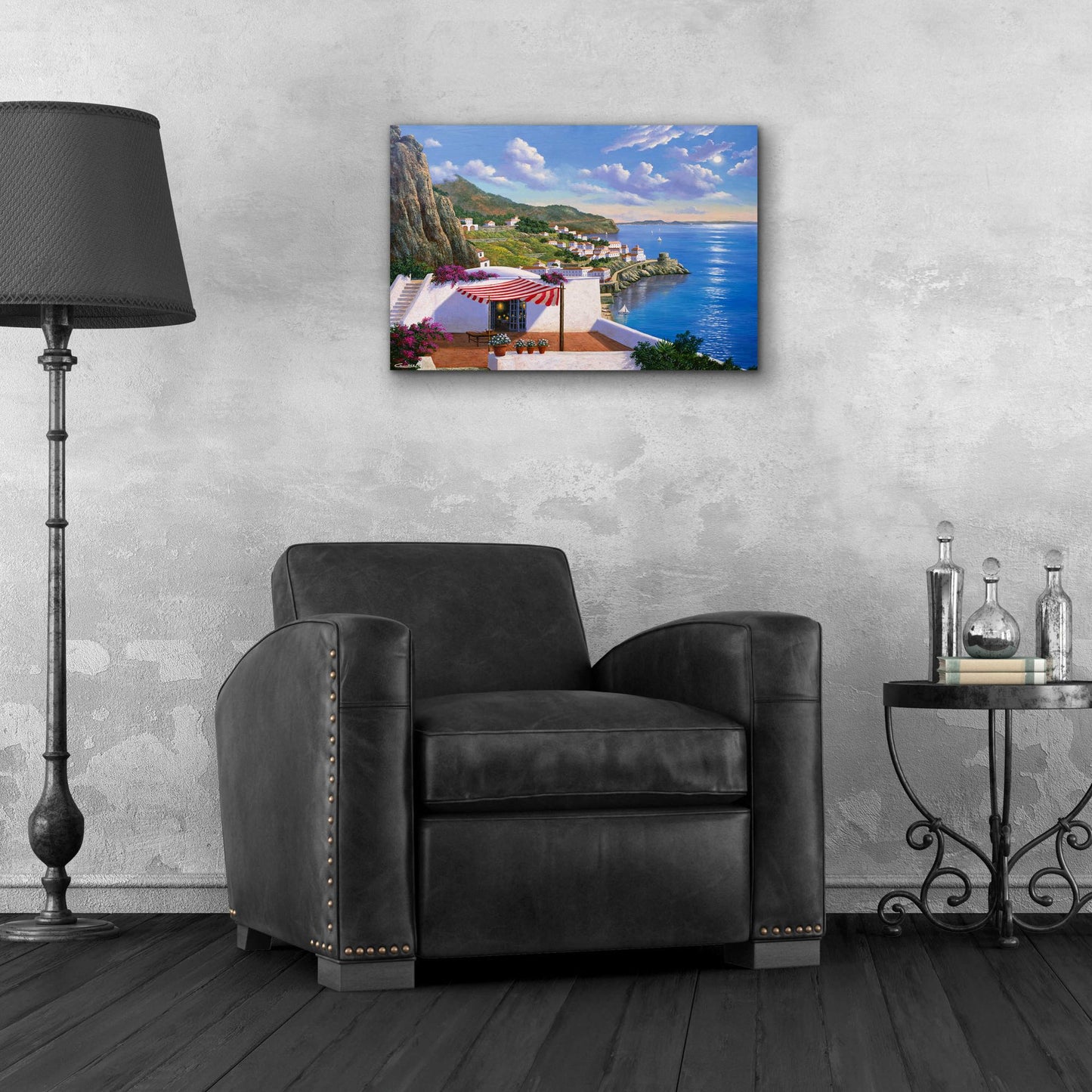 Epic Art 'Amalfi, Italy' by Eduardo Camoes, Acrylic Glass Wall Art,24x16