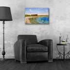 Epic Art 'Sachuest Beach' by Eduardo Camoes, Acrylic Glass Wall Art,24x16