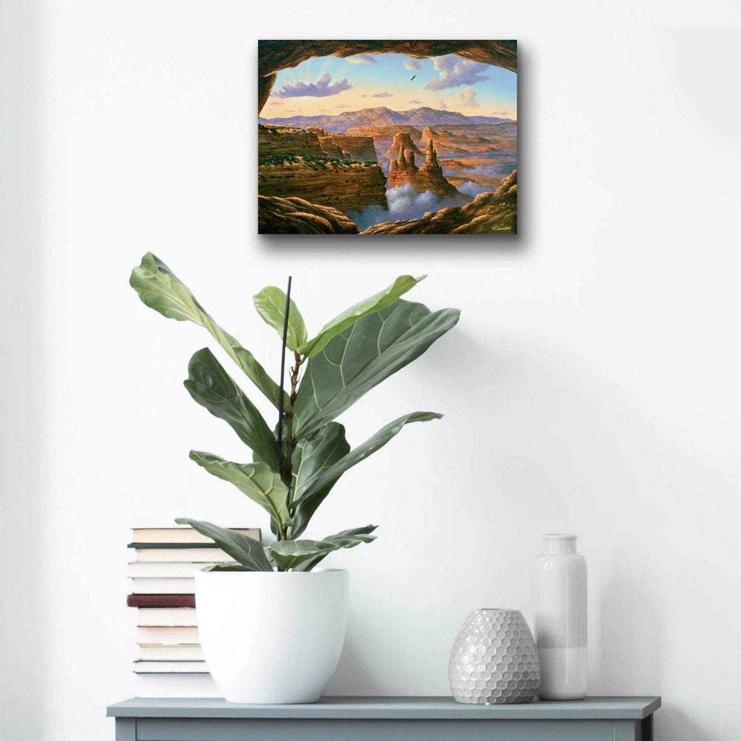 Epic Art 'Island In The Sky, Canyonlands' by Eduardo Camoes, Acrylic Glass Wall Art,16x12