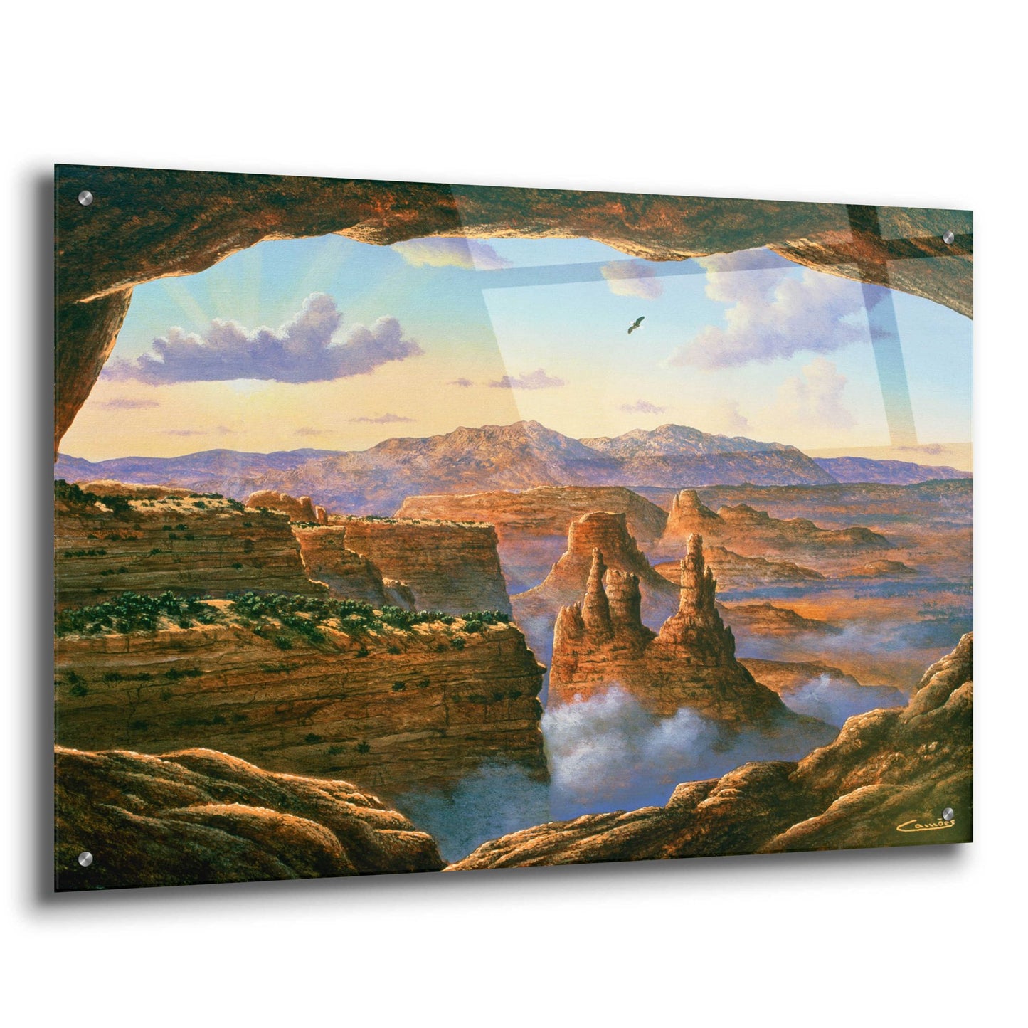 Epic Art 'Island In The Sky, Canyonlands' by Eduardo Camoes, Acrylic Glass Wall Art,36x24