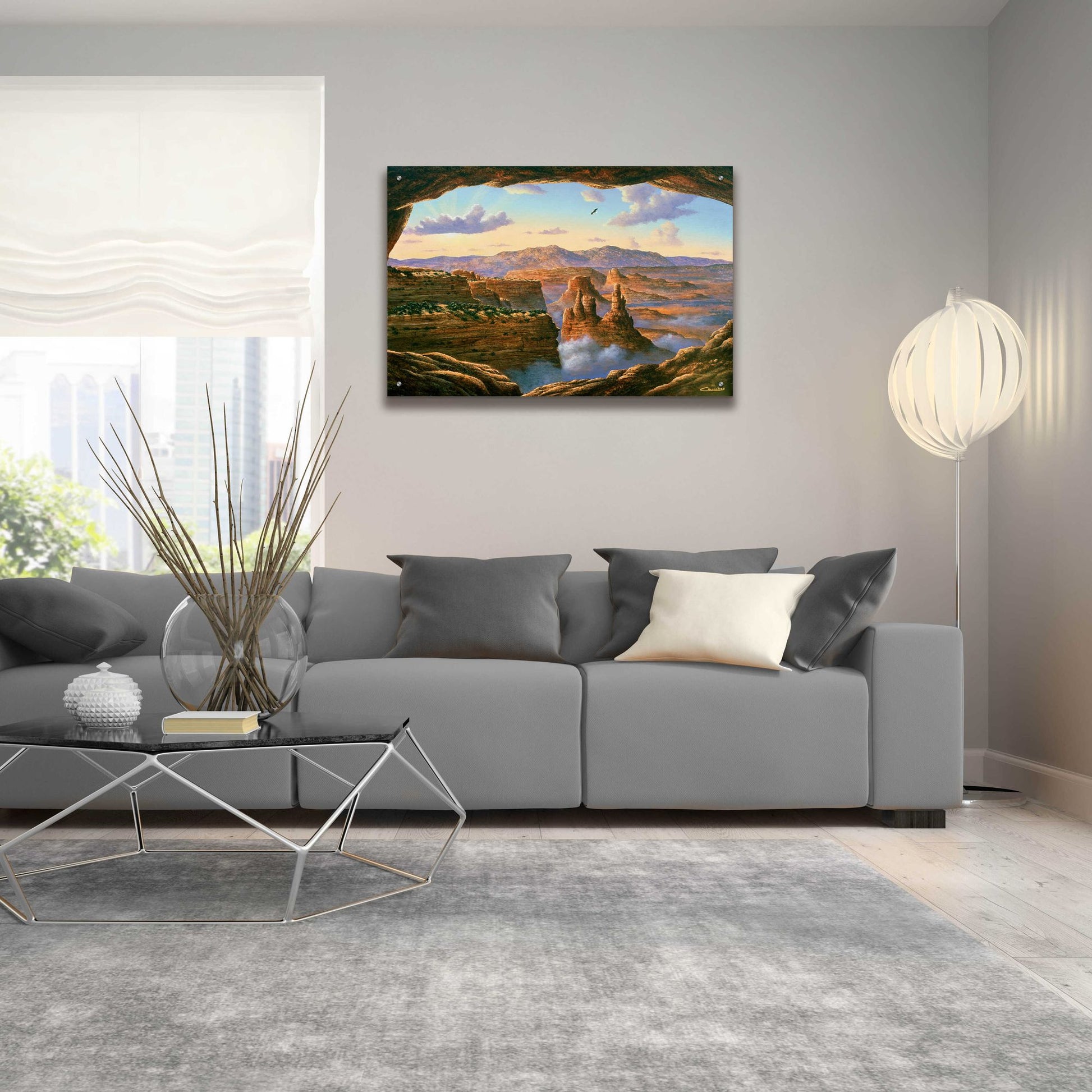 Epic Art 'Island In The Sky, Canyonlands' by Eduardo Camoes, Acrylic Glass Wall Art,36x24