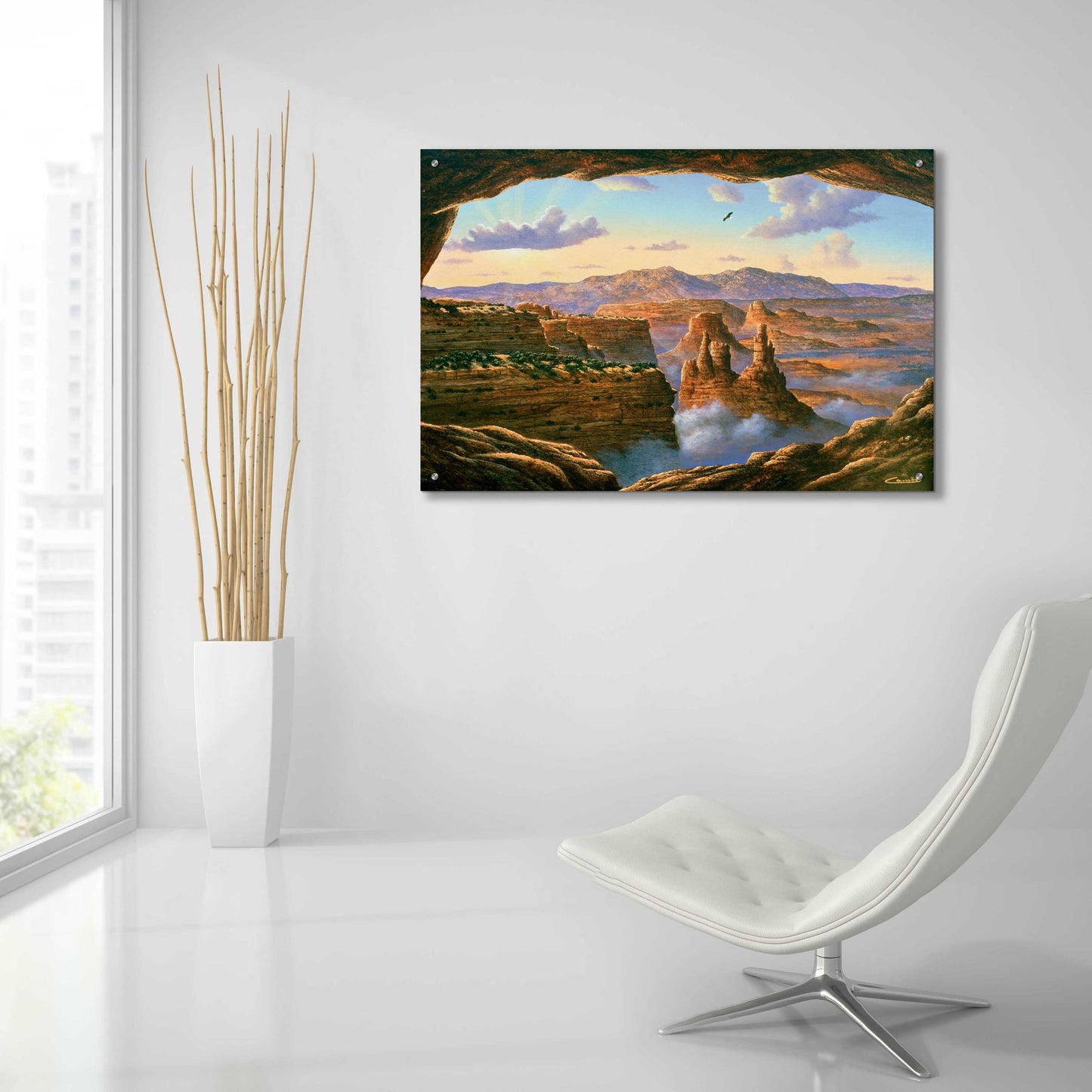 Epic Art 'Island In The Sky, Canyonlands' by Eduardo Camoes, Acrylic Glass Wall Art,36x24