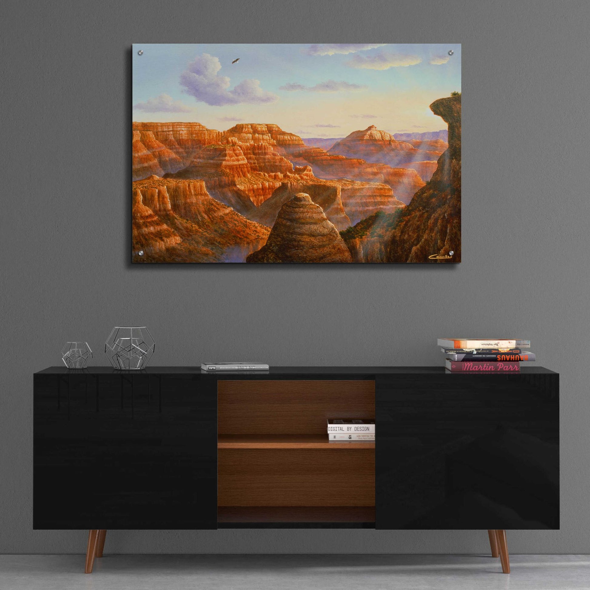 Epic Art 'Grand Canyon' by Eduardo Camoes, Acrylic Glass Wall Art,36x24