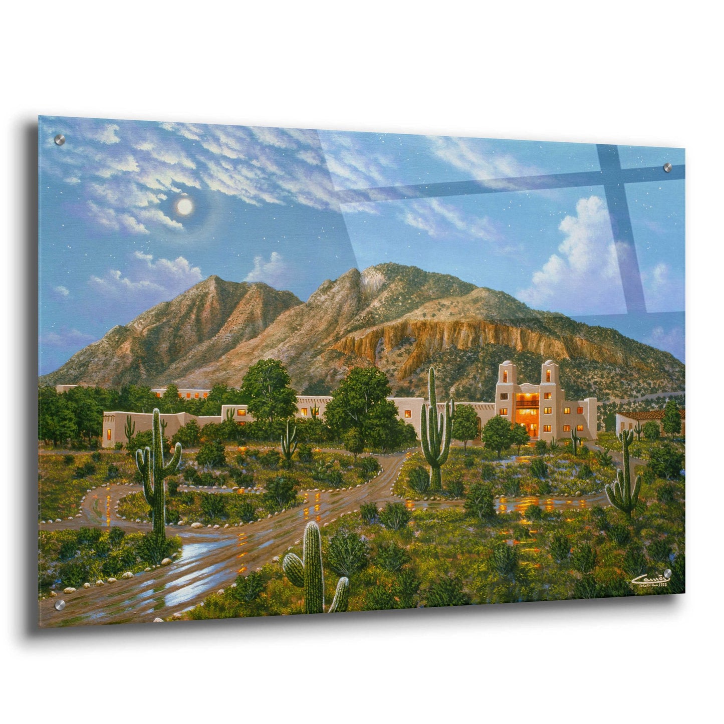 Epic Art 'Jokake Inn In 1928, Scottsdale, AZ' by Eduardo Camoes, Acrylic Glass Wall Art,36x24