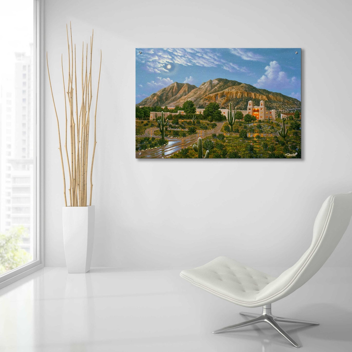 Epic Art 'Jokake Inn In 1928, Scottsdale, AZ' by Eduardo Camoes, Acrylic Glass Wall Art,36x24