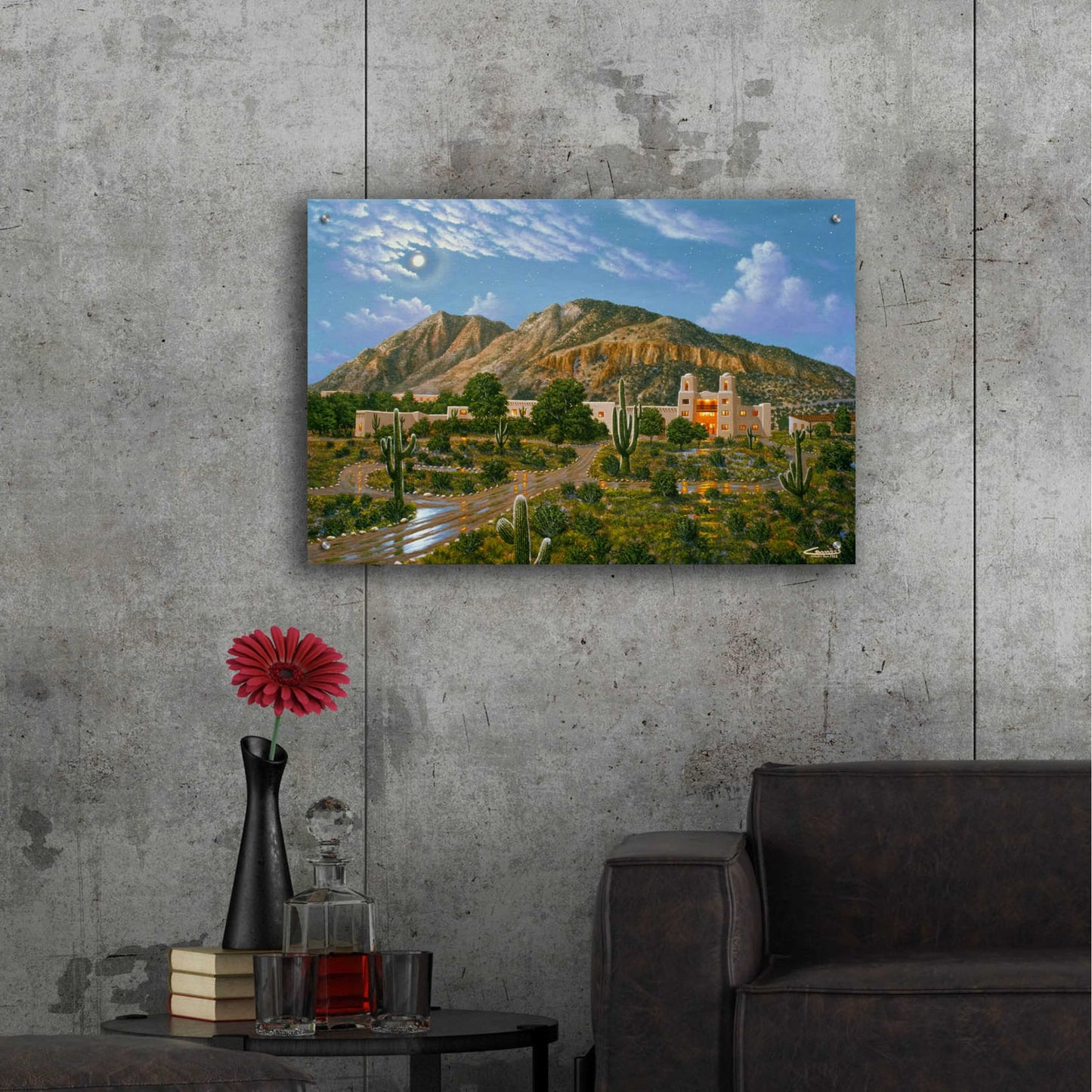 Epic Art 'Jokake Inn In 1928, Scottsdale, AZ' by Eduardo Camoes, Acrylic Glass Wall Art,36x24