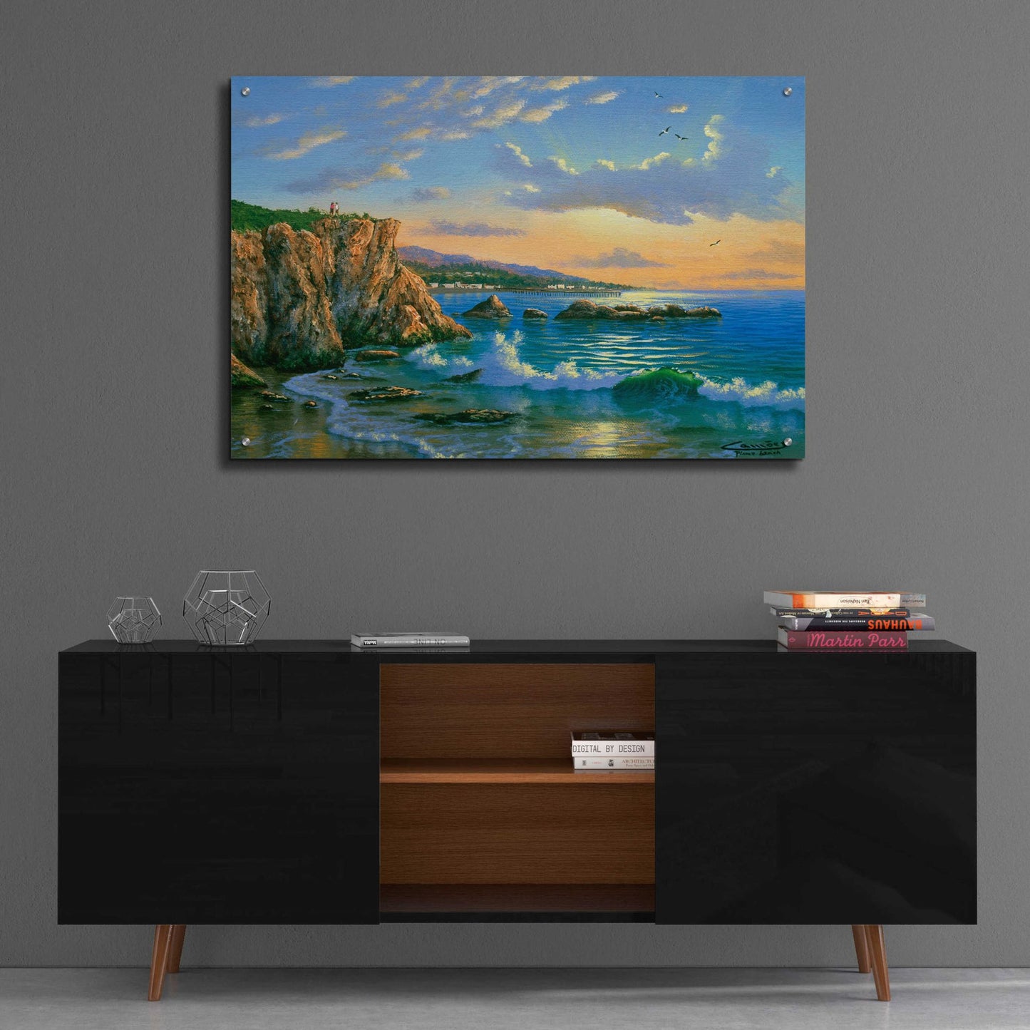 Epic Art 'Pismo Beach CA' by Eduardo Camoes, Acrylic Glass Wall Art,36x24