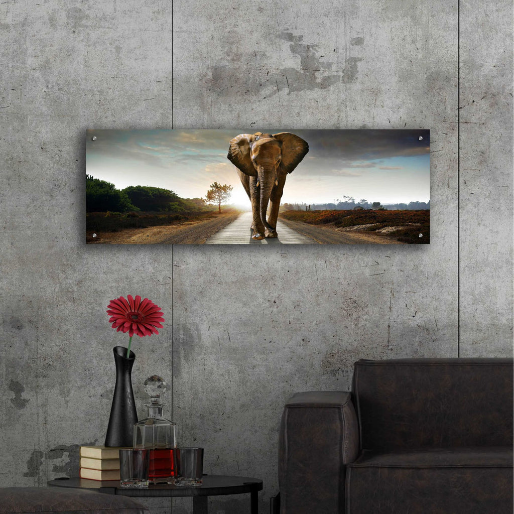 Epic Art 'Bigger Than Life' by Epic Portfolio, Acrylic Glass Wall Art,48x16