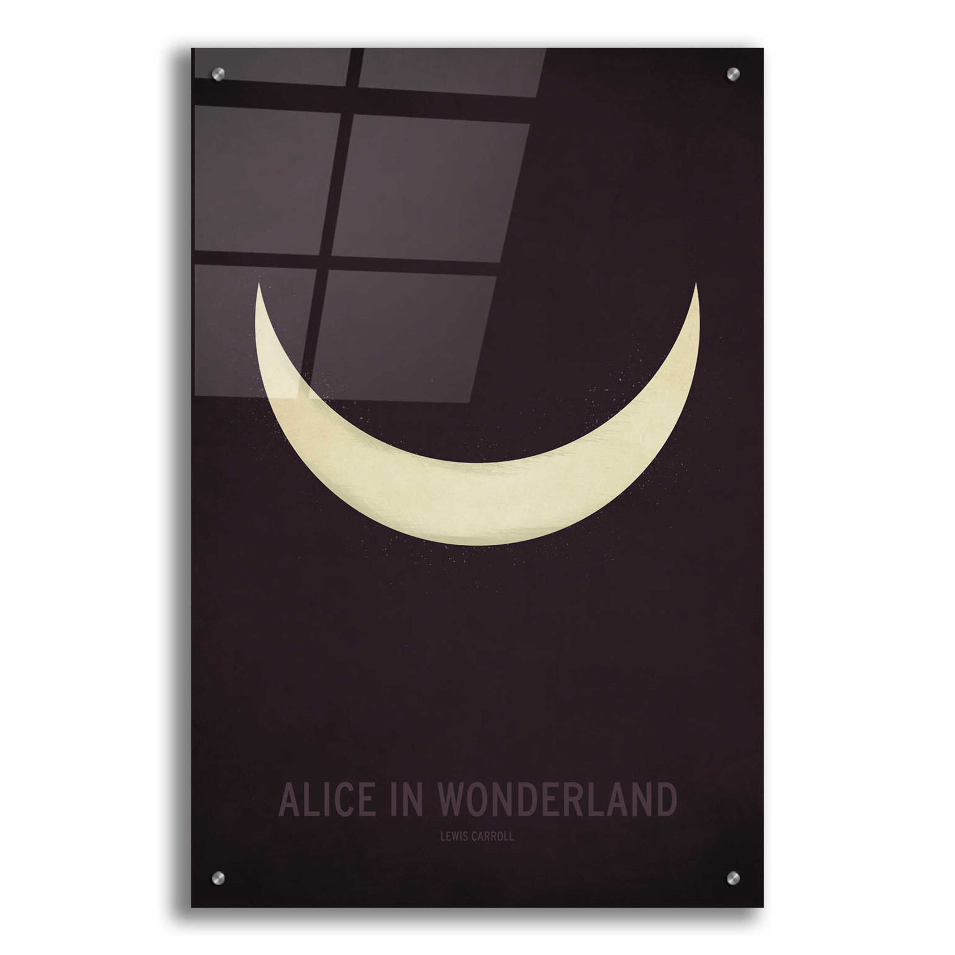 Epic Art 'Alice in Wonderland' by Christian Jackson, Acrylic Glass Wall Art,24x36