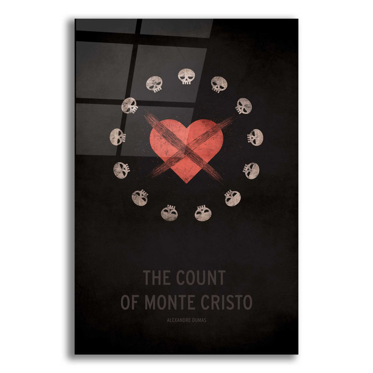 The Count of Monte Cristo by Christian Jackson acrylic glass wall art