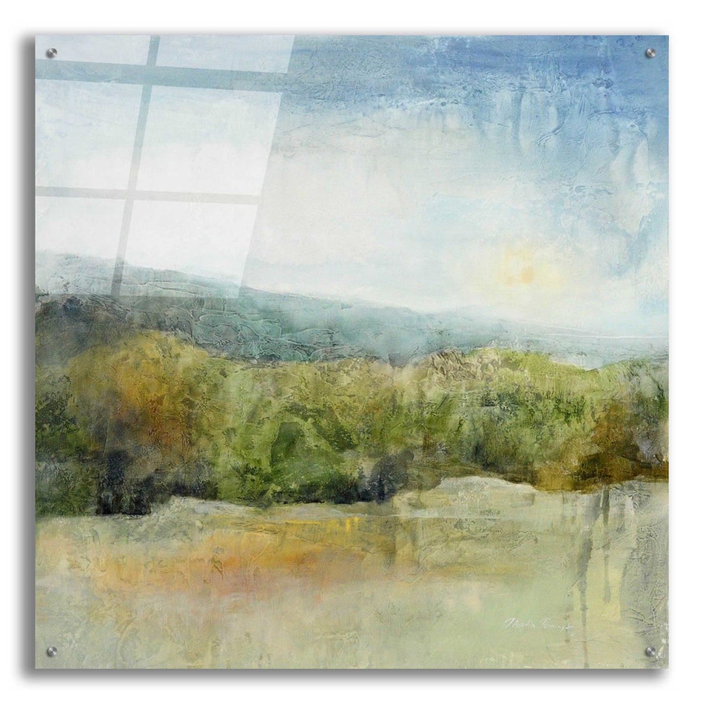 Epic Art 'October Mountain' by J Austin Jennings, Acrylic Glass Wall Art,36x36