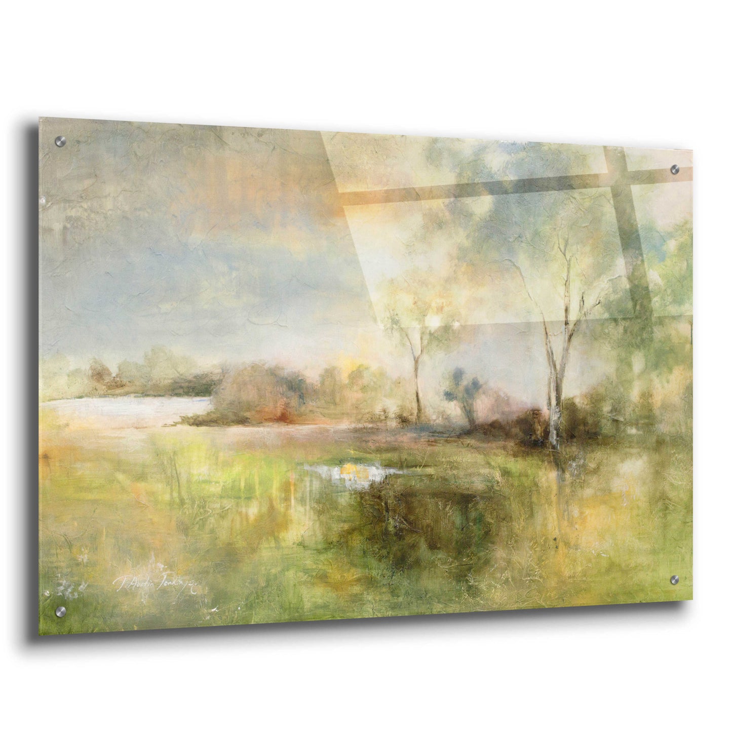 Epic Art 'Reflection of June' by J Austin Jennings, Acrylic Glass Wall Art,36x24