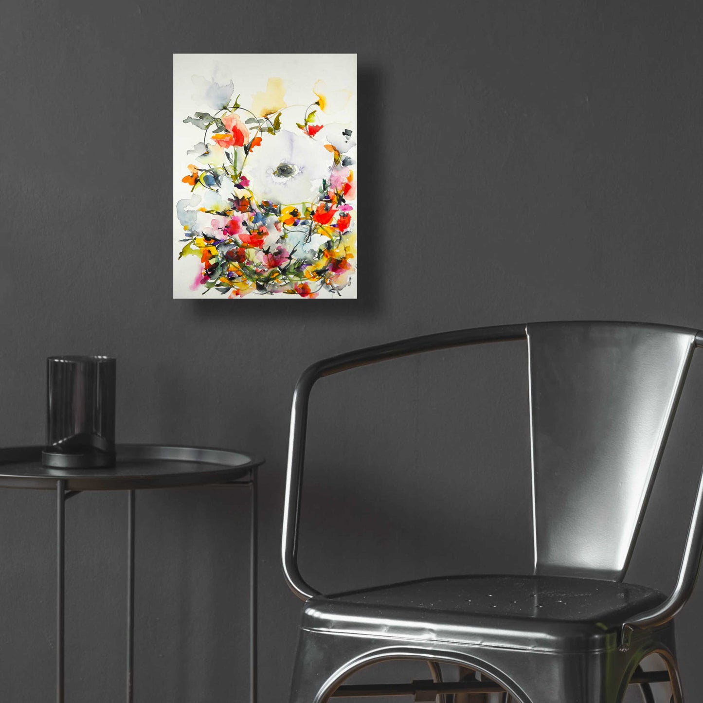 Epic Art 'Gardenia 11' by Karin Johannesson, Acrylic Glass Wall Art,12x16