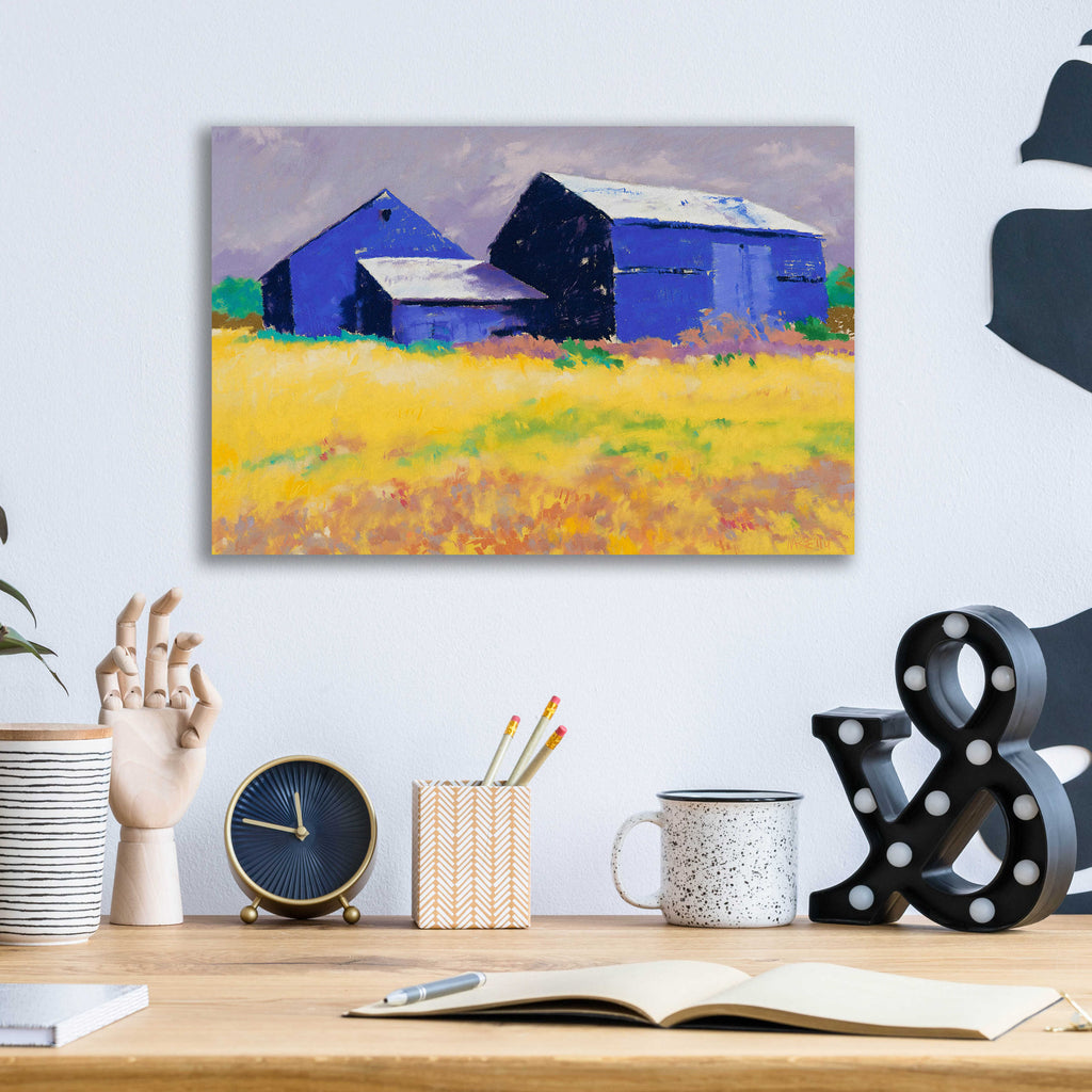 Epic Art 'A Fine Day' by Mike Kelly, Acrylic Glass Wall Art,16x12