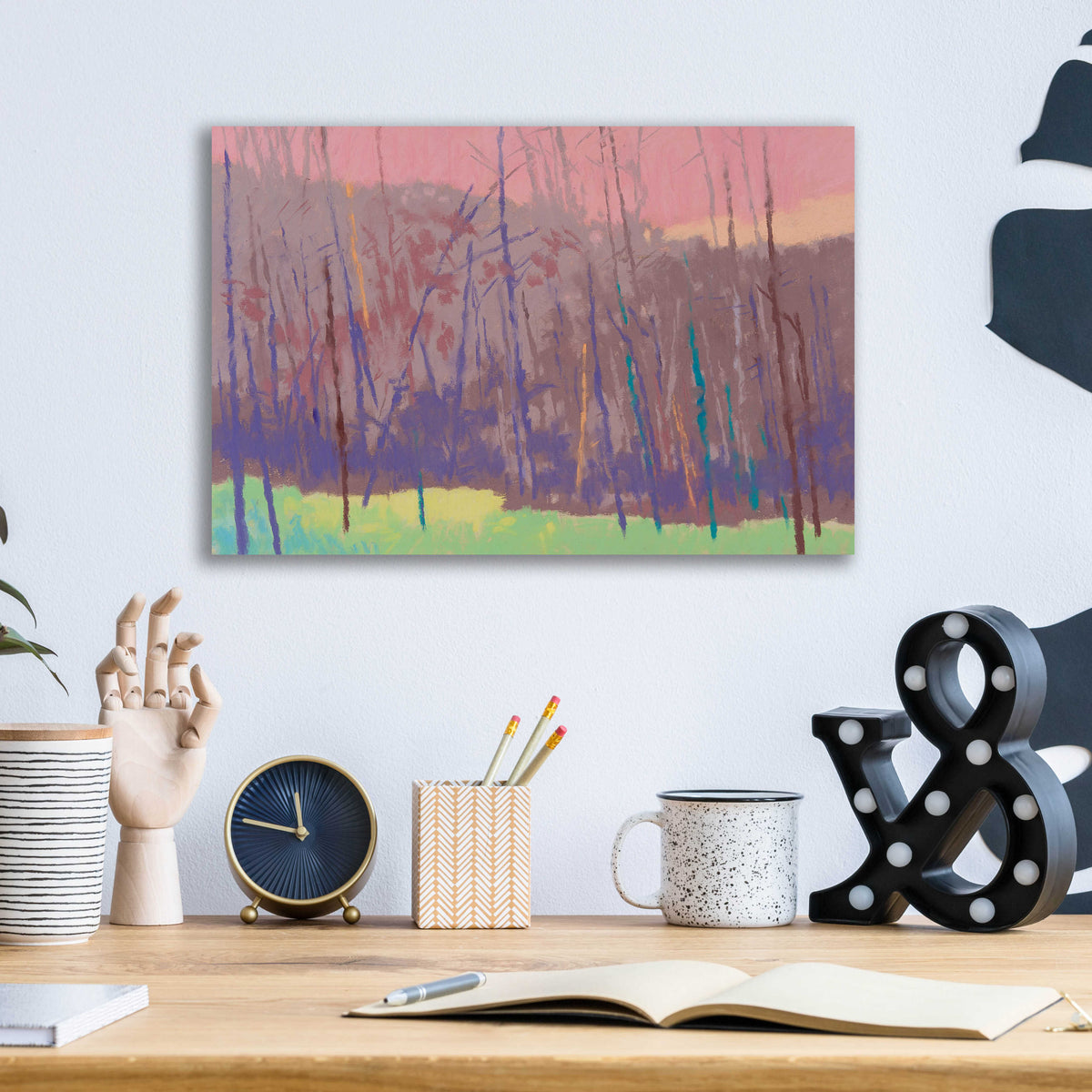 Epic Art 'Early Morning' by Mike Kelly, Acrylic Glass Wall Art,16x12