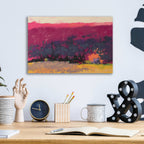 Epic Art 'Glow' by Mike Kelly, Acrylic Glass Wall Art,16x12
