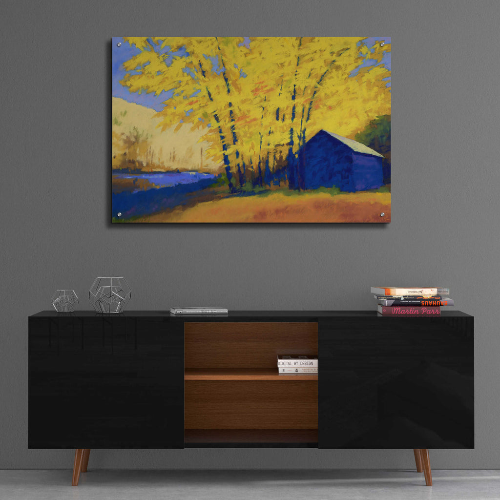 Epic Art 'Hartman’s Place' by Mike Kelly, Acrylic Glass Wall Art,36x24