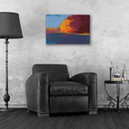Epic Art 'River Bank' by Mike Kelly, Acrylic Glass Wall Art,24x16