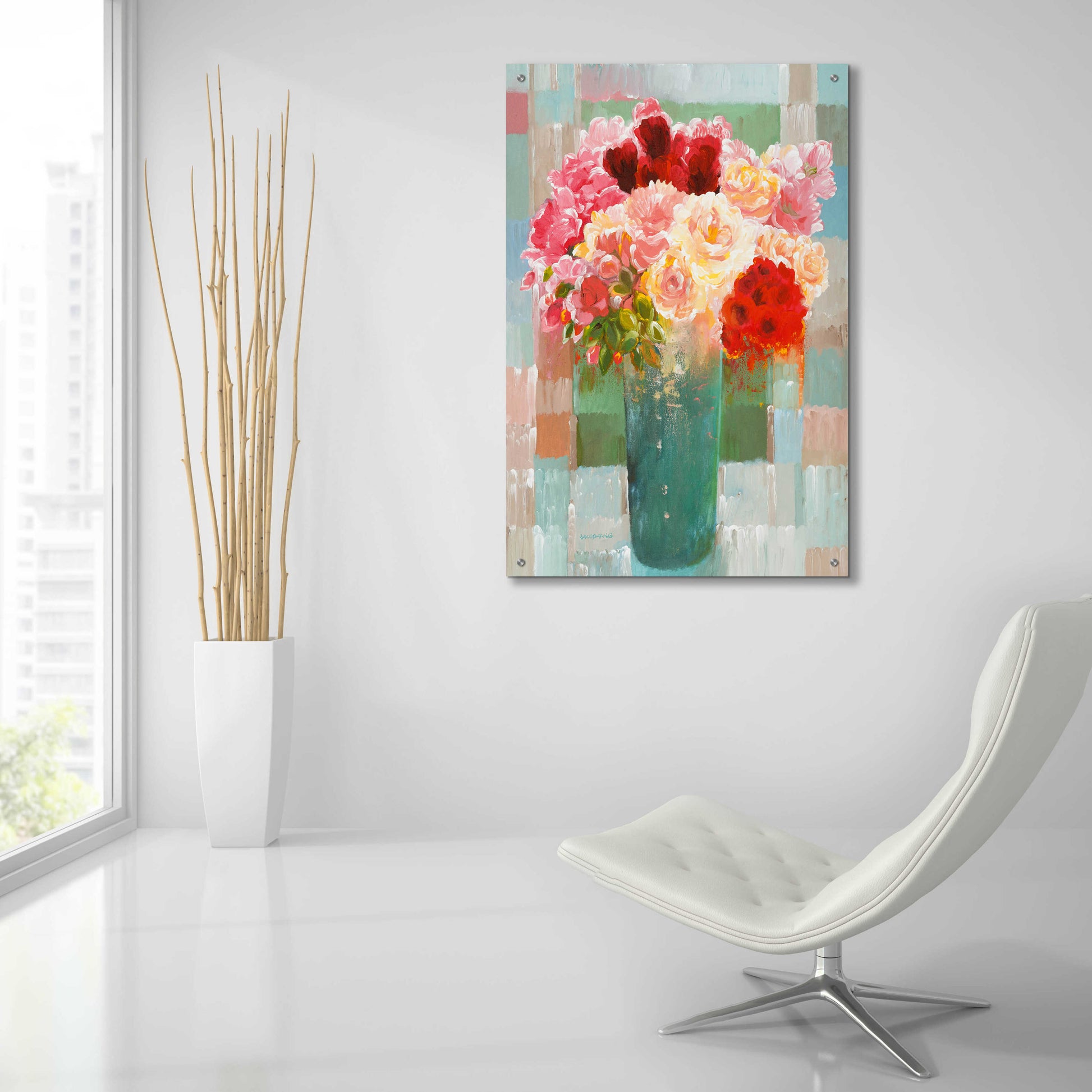 Epic Art 'Springtime Assortment' by Hooshang Khorasani, Acrylic Glass Wall Art,24x36