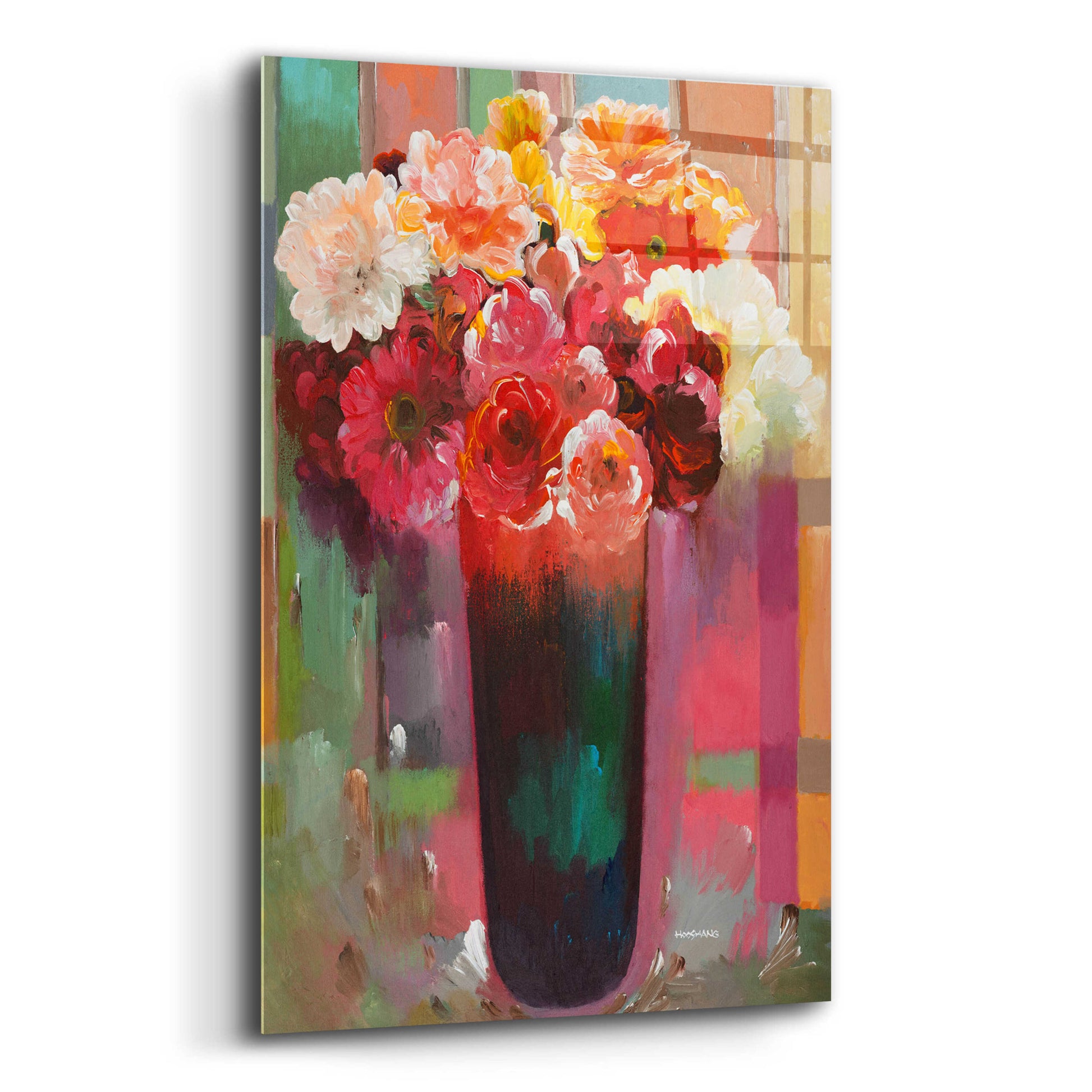 Epic Art 'Sunshine Bouquet' by Hooshang Khorasani, Acrylic Glass Wall Art,12x16