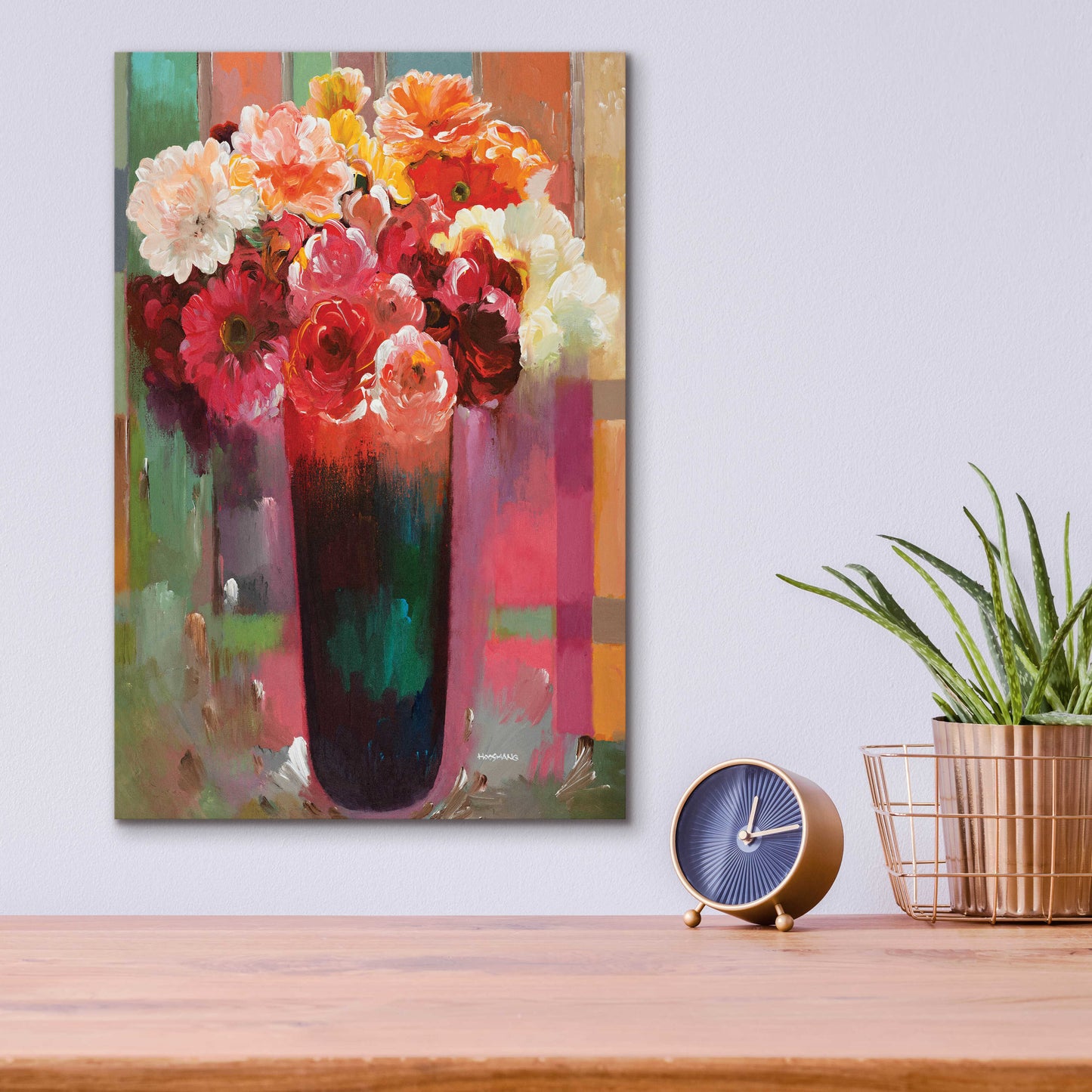 Epic Art 'Sunshine Bouquet' by Hooshang Khorasani, Acrylic Glass Wall Art,12x16