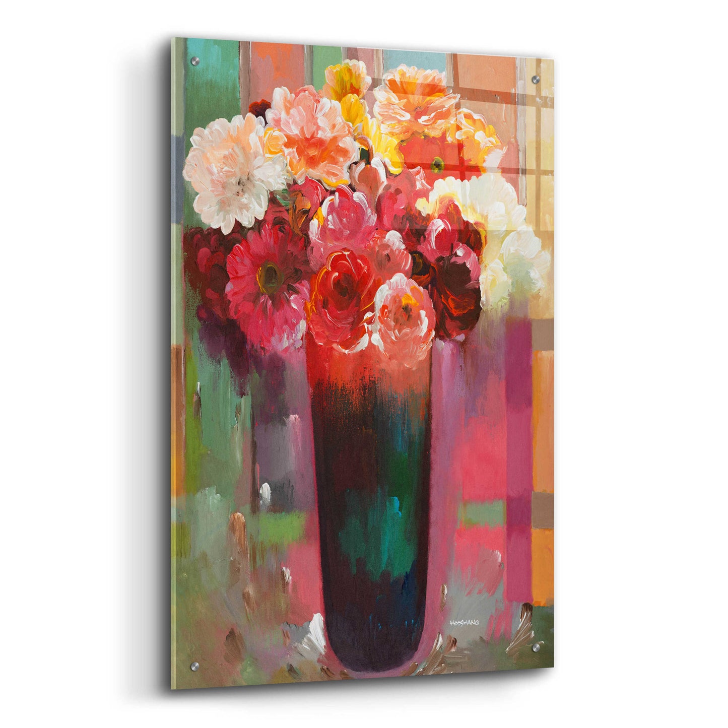 Epic Art 'Sunshine Bouquet' by Hooshang Khorasani, Acrylic Glass Wall Art,24x36