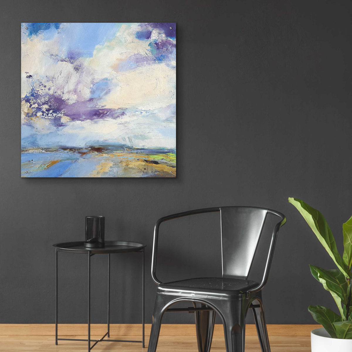 Brisk by Andrew Kinmont - 36x36 acrylic wall art in a room