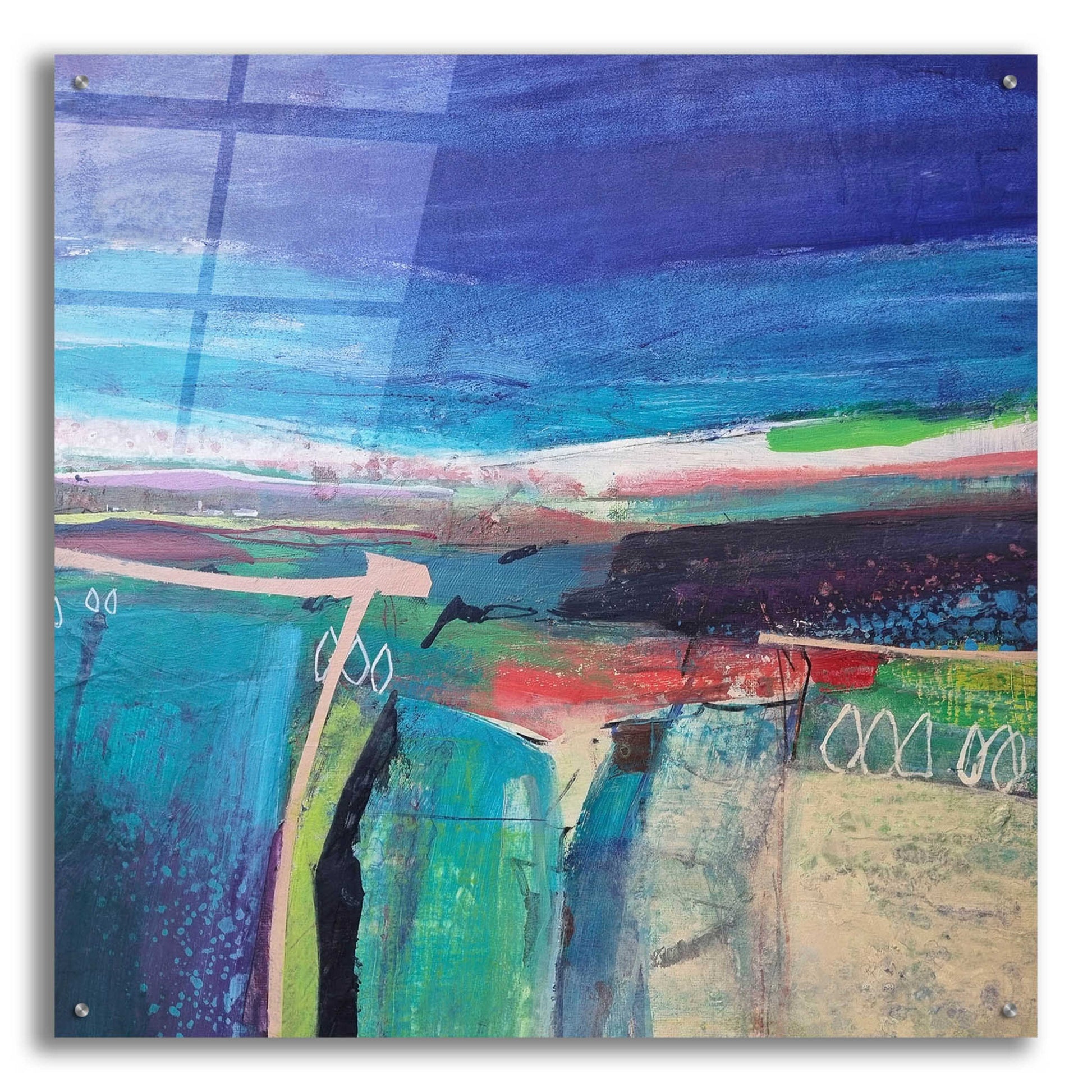 Epic Art 'Flying Low No. 3' by Andrew Kinmont, Acrylic Glass Wall Art,36x36