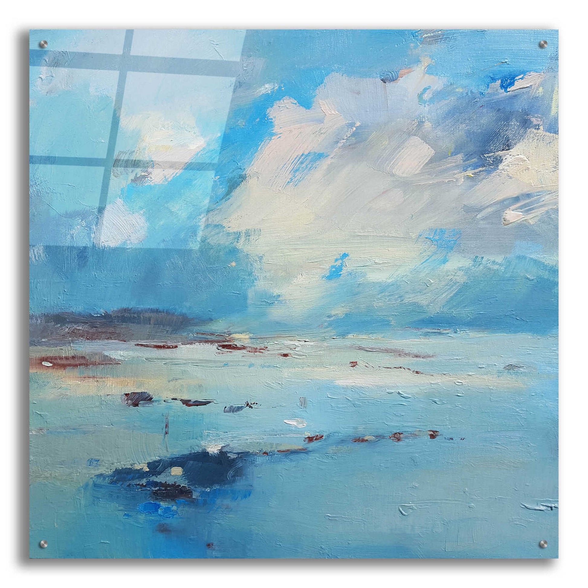 Epic Art 'Low Tide' by Andrew Kinmont, Acrylic Glass Wall Art,36x36