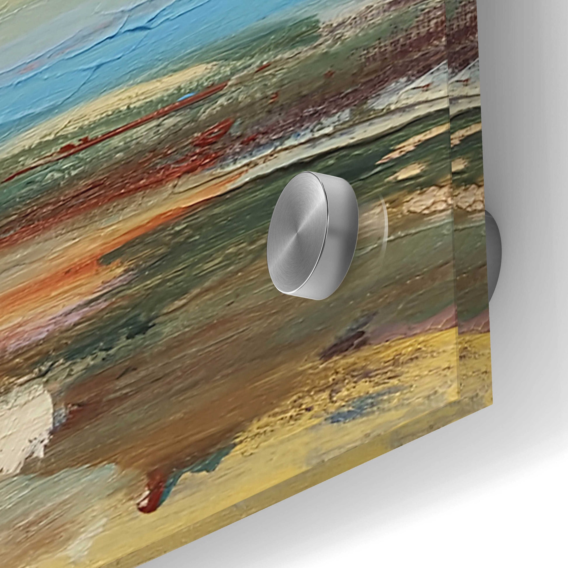 Epic Art 'Ochre Sand West Coast' by Andrew Kinmont, Acrylic Glass Wall Art,24x24