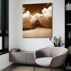 Epic Art 'Mont San Michel' by Alan Klug, Acrylic Glass Wall Art,36x36