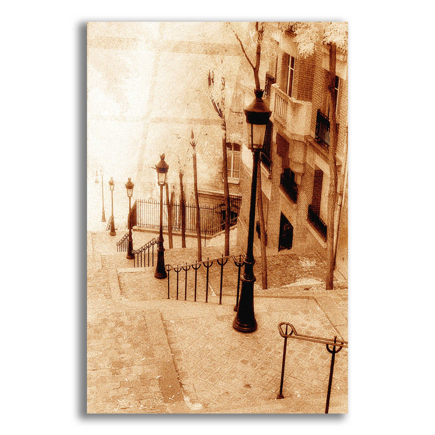 Epic Art 'Montmartre Paris' by Alan Klug, Acrylic Glass Wall Art,12x16