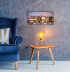 Paris No. 501 by Alan Klug - 24x12 acrylic wall art in a room