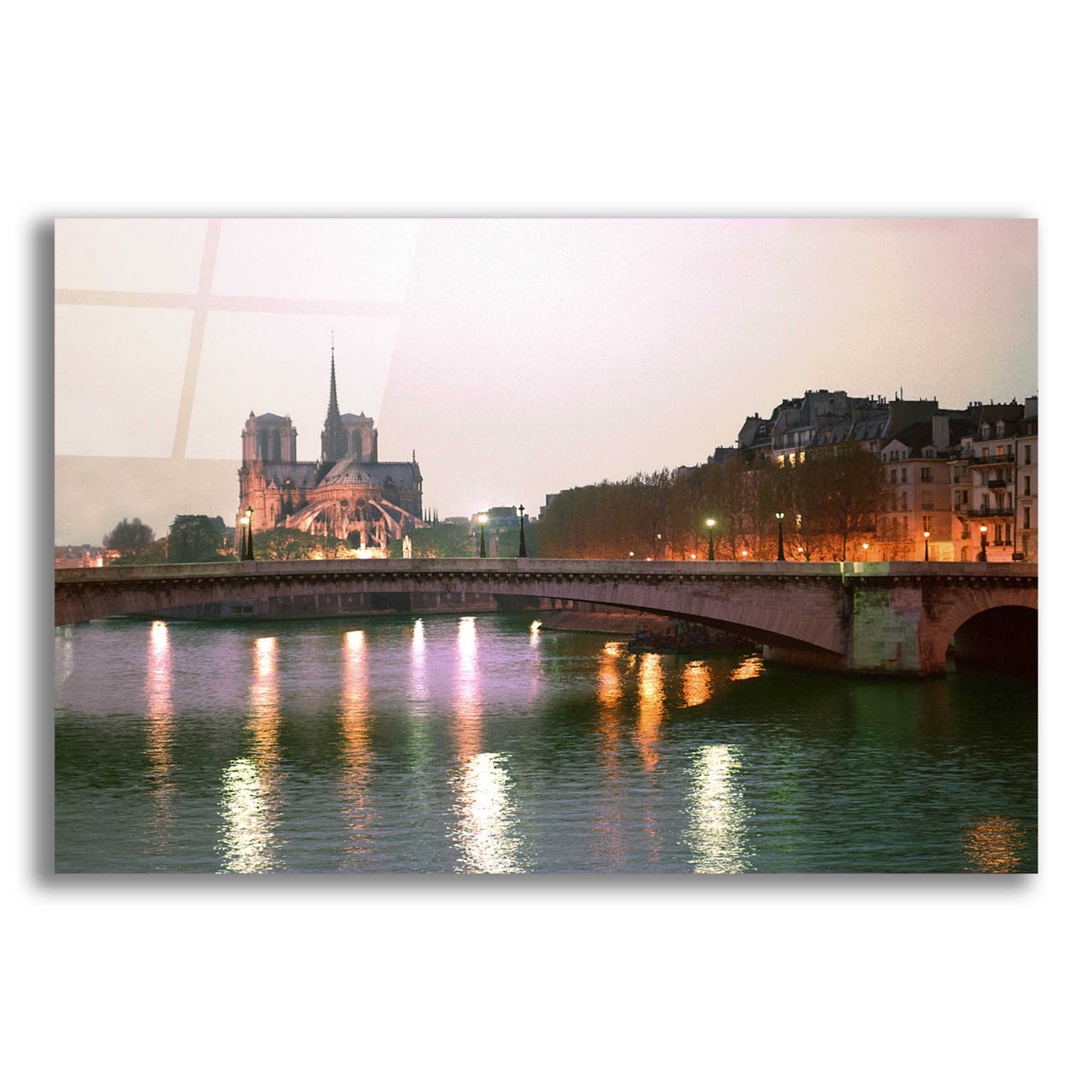 Epic Art 'Paris No. 512' by Alan Klug, Acrylic Glass Wall Art,16x12