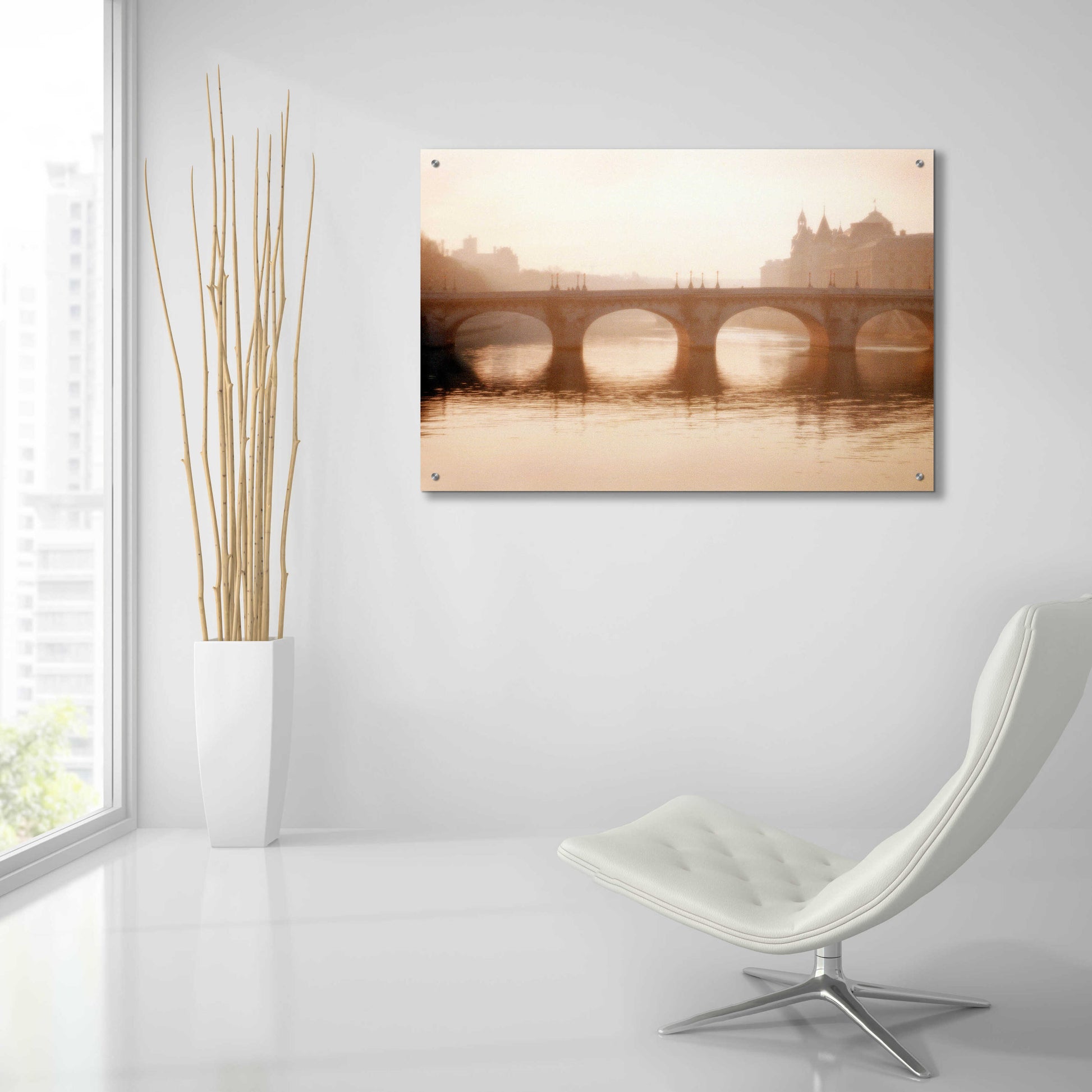 Epic Art 'Pont Neuf Paris' by Alan Klug, Acrylic Glass Wall Art,36x24