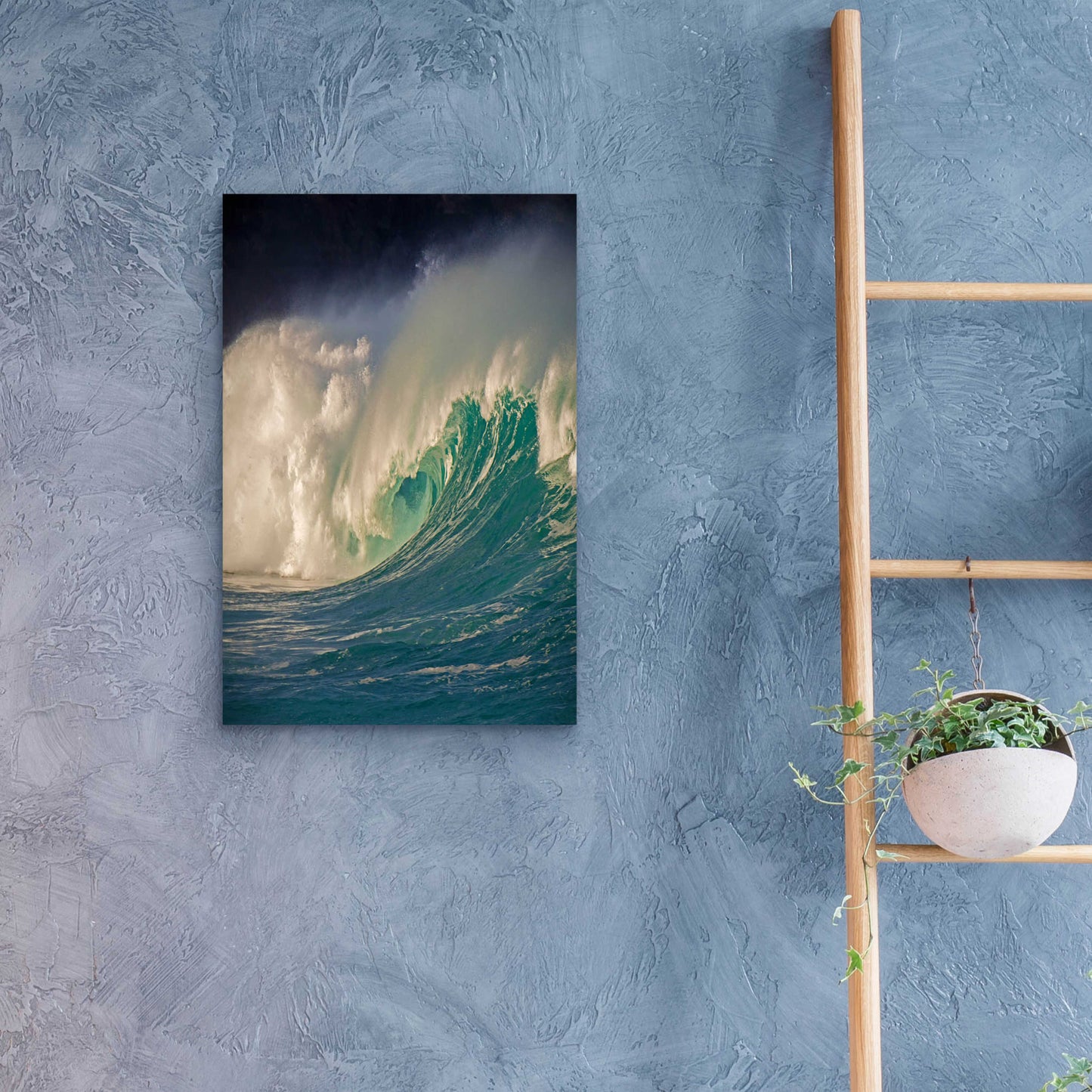 Epic Art 'Waimea Oahu' by Alan Klug, Acrylic Glass Wall Art,16x24