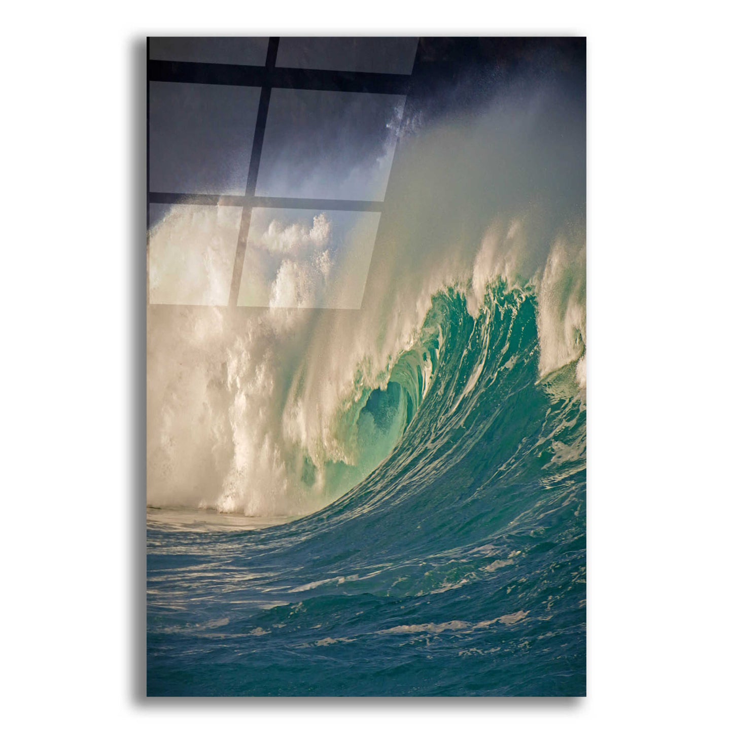 Epic Art 'Waimea Oahu' by Alan Klug, Acrylic Glass Wall Art,16x24