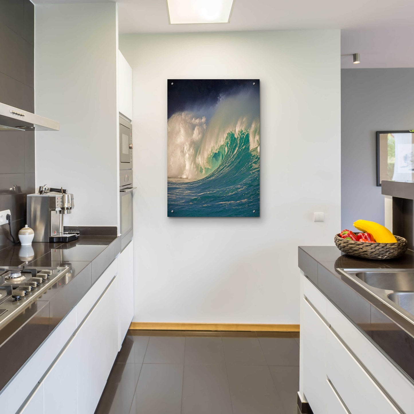 Epic Art 'Waimea Oahu' by Alan Klug, Acrylic Glass Wall Art,24x36