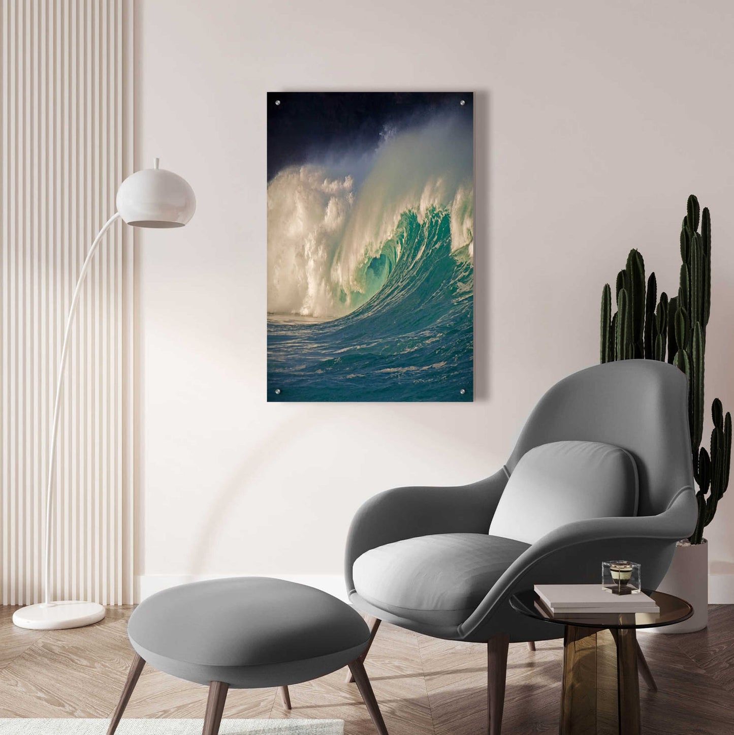 Epic Art 'Waimea Oahu' by Alan Klug, Acrylic Glass Wall Art,24x36