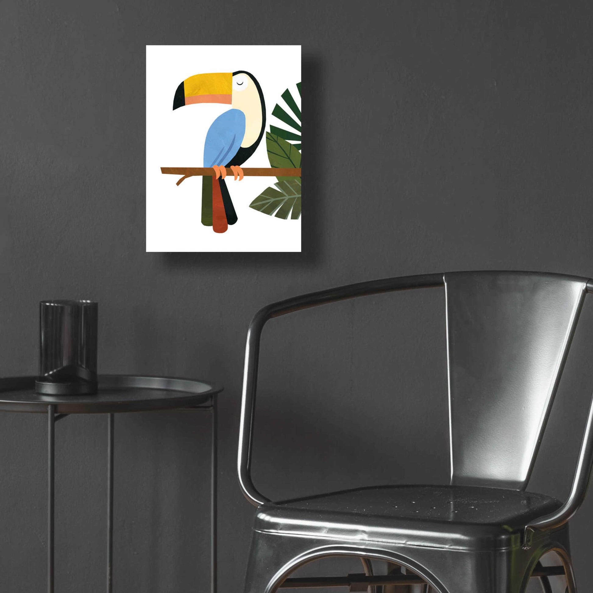 Epic Art 'Tucker The Toucan' by Emily Kopcik, Acrylic Glass Wall Art,12x16