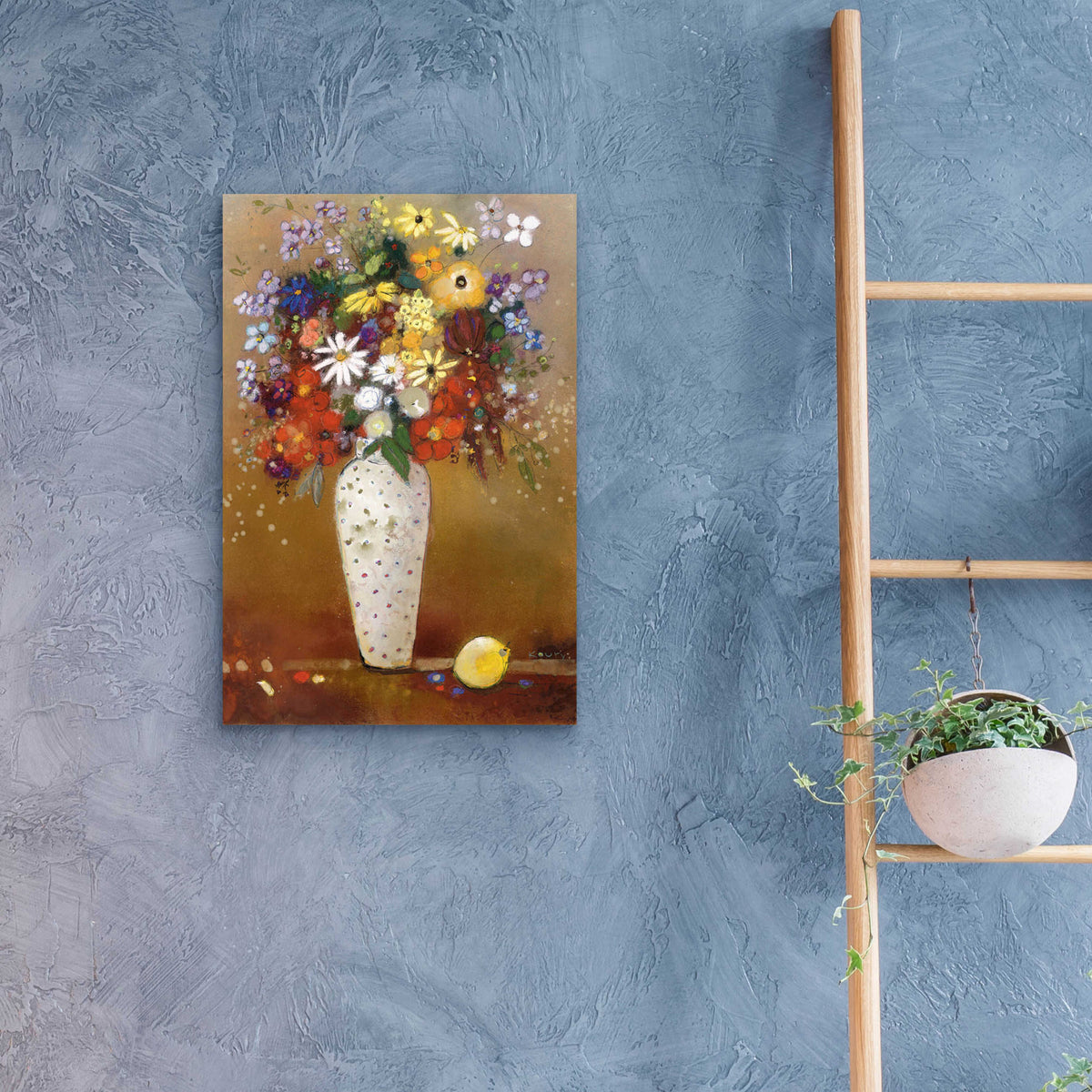 Epic Art 'After Redon' by Aleah Koury, Acrylic Glass Wall Art,16x24