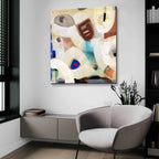 Epic Art 'Brain Freeze 1' by Aleah Koury, Acrylic Glass Wall Art,36x36