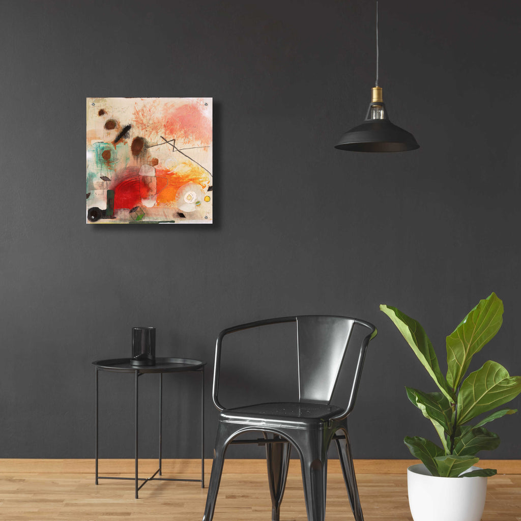 Epic Art 'Changed My Mind 1' by Aleah Koury, Acrylic Glass Wall Art,24x24