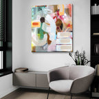 Epic Art 'Changed My Mind 3' by Aleah Koury, Acrylic Glass Wall Art,36x36