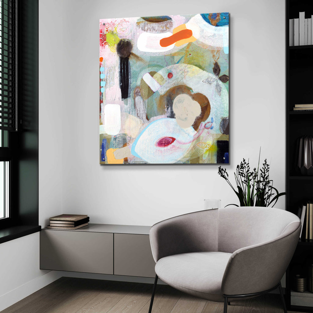 Epic Art 'Changed My Mind 5' by Aleah Koury, Acrylic Glass Wall Art,36x36