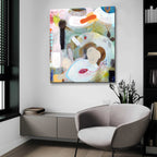 Epic Art 'Changed My Mind 5' by Aleah Koury, Acrylic Glass Wall Art,36x36
