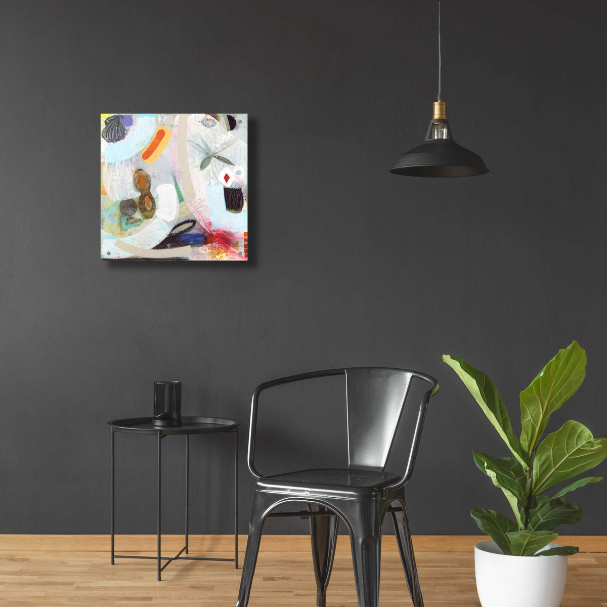 Epic Art 'Changed My Mind 6' by Aleah Koury, Acrylic Glass Wall Art,24x24