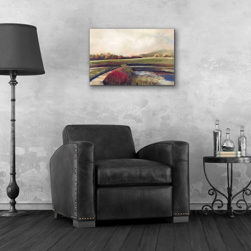 Edge of Autumn by Aleah Koury - 24x16 acrylic wall art in a room